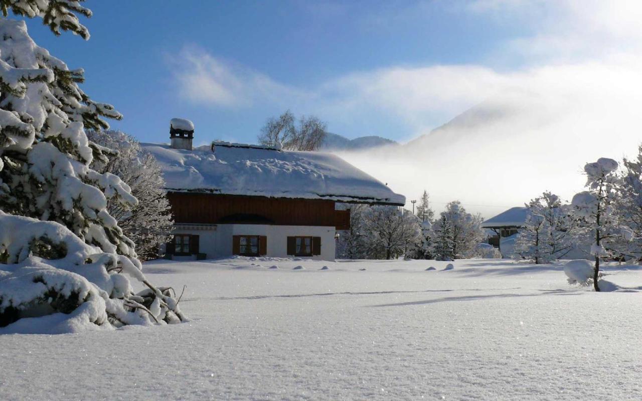Ferienwohnung Alpenwelt ヴァルガウ エクステリア 写真
